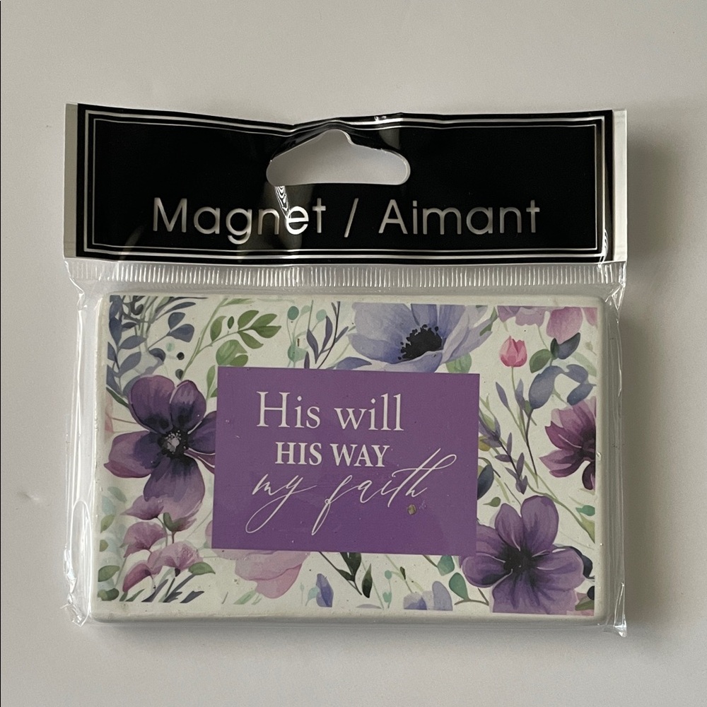 Floral Faith Magnet